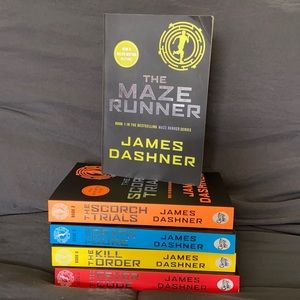 The Maze Runner book set #1-#5